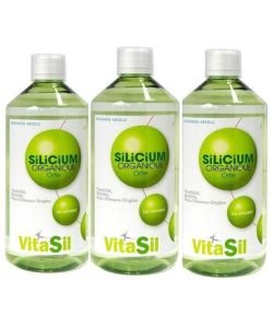 Silicium organique buvable , 3 x 500 ml